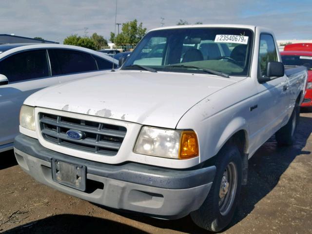 1FTYR10C21TA13762 - 2001 FORD RANGER WHITE photo 2