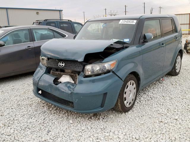 JTLZE4FE7A1098060 - 2010 TOYOTA SCION XB Жасыл фото 2