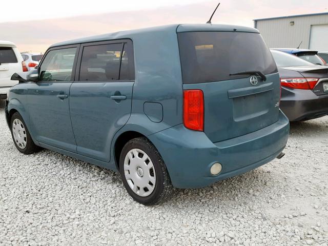 JTLZE4FE7A1098060 - 2010 TOYOTA SCION XB Жасыл фото 3