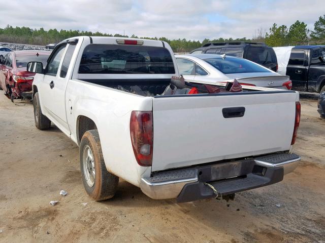 1GCCS196858102174 - 2005 CHEVROLET COLORADO WHITE photo 3