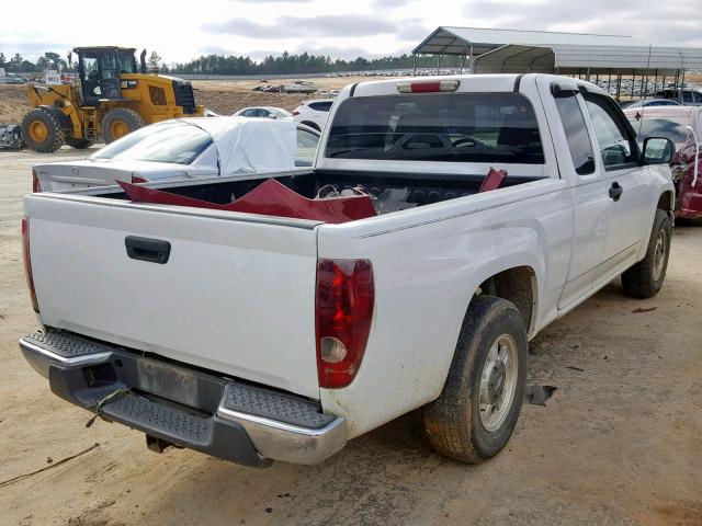 1GCCS196858102174 - 2005 CHEVROLET COLORADO WHITE photo 4