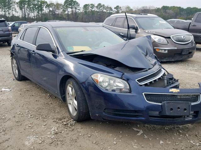 1G1ZB5EB1A4108879 - 2010 CHEVROLET MALIBU LS BLUE photo 1