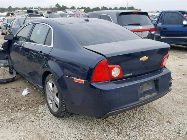 1G1ZB5EB1A4108879 - 2010 CHEVROLET MALIBU LS BLUE photo 3