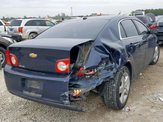 1G1ZB5EB1A4108879 - 2010 CHEVROLET MALIBU LS BLUE photo 4
