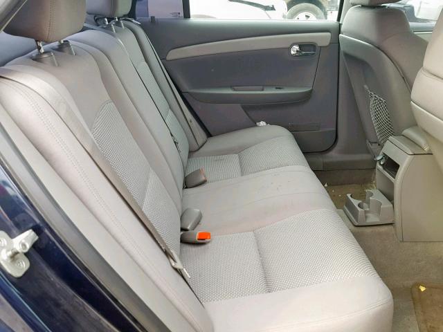 1G1ZB5EB1A4108879 - 2010 CHEVROLET MALIBU LS BLUE photo 6