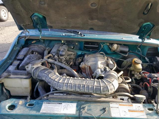 1FTCR15XXPPA73327 - 1993 FORD RANGER GREEN photo 7