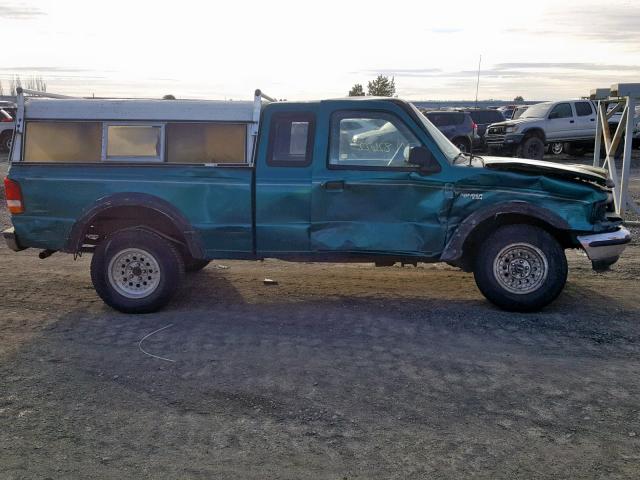 1FTCR15XXPPA73327 - 1993 FORD RANGER GREEN photo 9