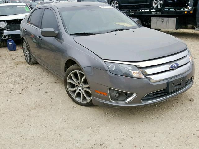 3FAHP0JG5BR273468 - 2011 FORD FUSION SEL GRAY photo 1