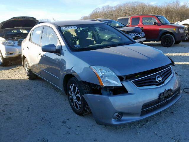 3N1AB6AP3AL608292 - 2010 NISSAN SENTRA 2.0 GRAY photo 1