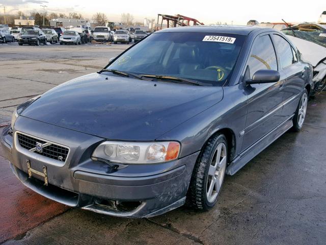 YV1RH527962556595 - 2006 VOLVO S60 R GRAY photo 2