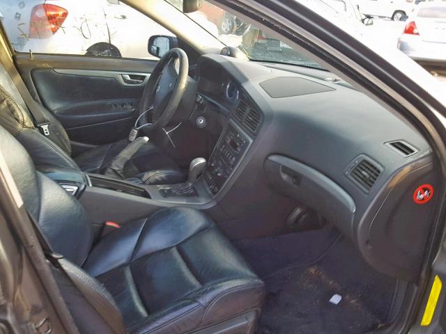 YV1RH527962556595 - 2006 VOLVO S60 R GRAY photo 5