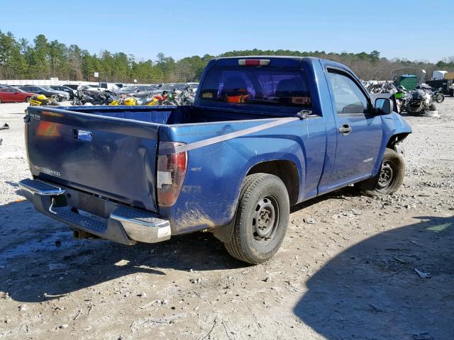 1GCCS148458141000 - 2005 CHEVROLET COLORADO 蓝色 照片 4