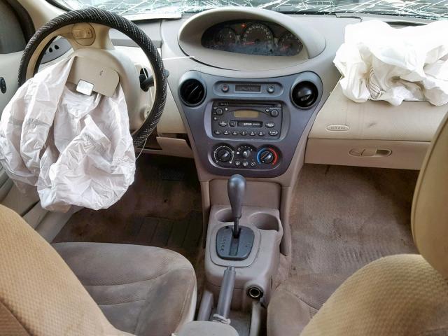 1G8AJ52F43Z134567 - 2003 SATURN ION LEVEL BLACK photo 9