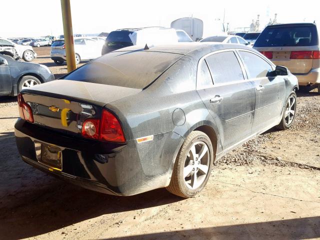1G1ZC5E08CF292589 - 2012 CHEVROLET MALIBU 1LT BLACK photo 4
