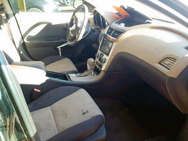 1G1ZC5E08CF292589 - 2012 CHEVROLET MALIBU 1LT BLACK photo 5