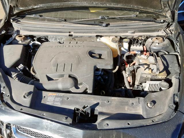 1G1ZC5E08CF292589 - 2012 CHEVROLET MALIBU 1LT BLACK photo 7