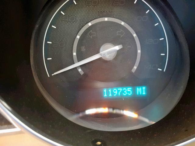 1G1ZC5E08CF292589 - 2012 CHEVROLET MALIBU 1LT BLACK photo 8