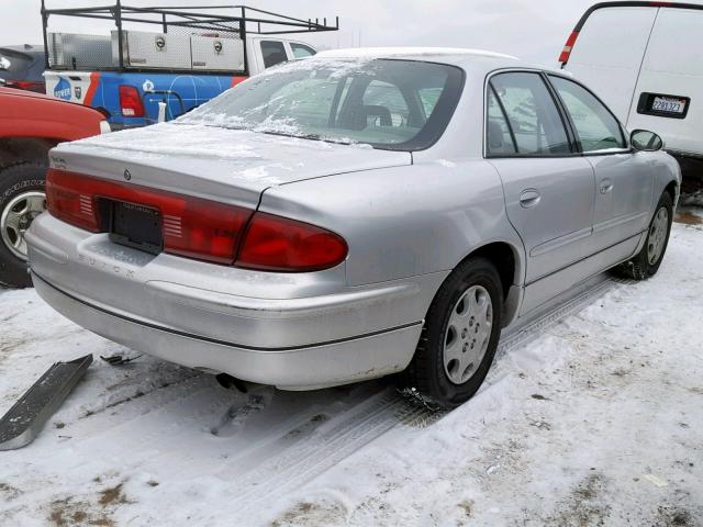 2G4WB52K621193211 - 2002 BUICK REGAL LS SILVER photo 4