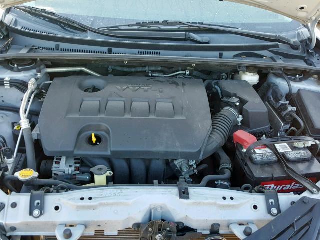 2T1BURHEXEC072466 - 2014 TOYOTA COROLLA L ვერცხლისფერი ფოტო 7