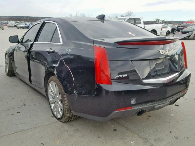 1G6AE5S34F0112533 - 2015 CADILLAC ATS PREMIU BLACK photo 3