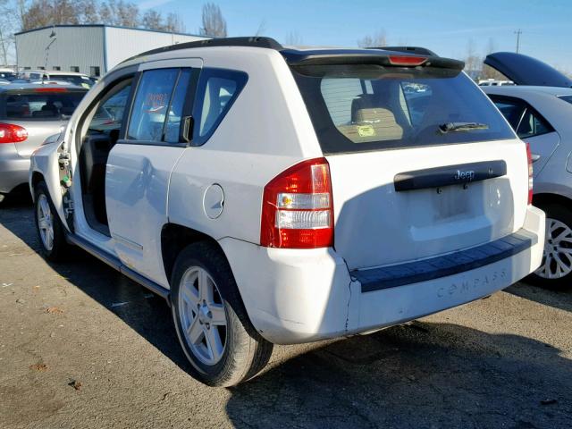 1J8FT470X8D683191 - 2008 JEEP COMPASS SP 白色 照片 3