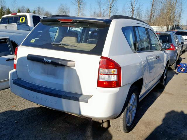1J8FT470X8D683191 - 2008 JEEP COMPASS SP 白色 照片 4