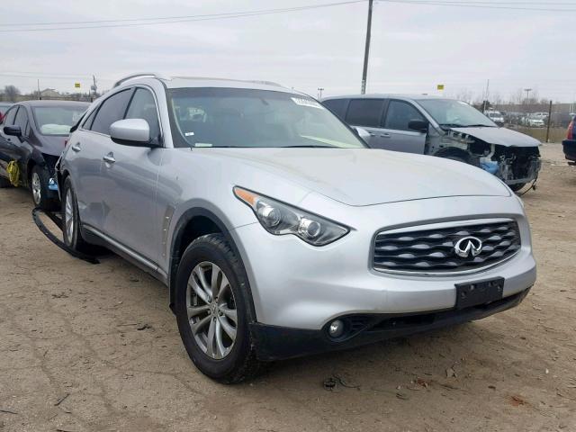 JN8AS1MW1AM850642 - 2010 INFINITI FX35 SILVER photo 1