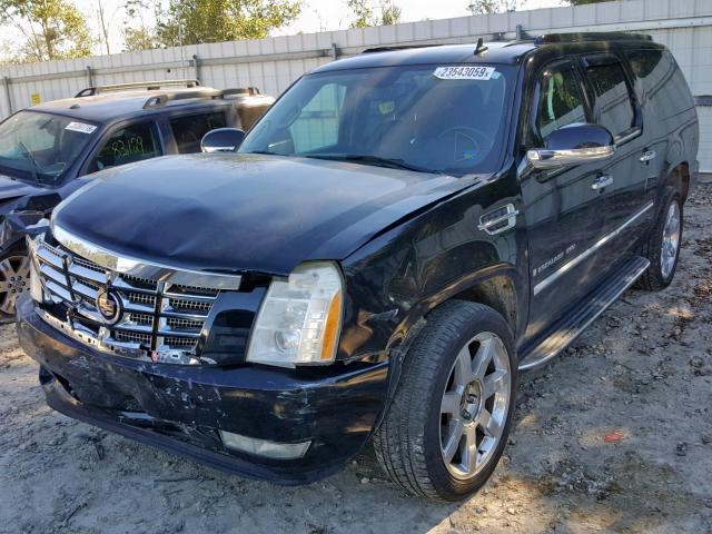 1GYFK668X7R412463 - 2007 CADILLAC ESCALADE E BLACK photo 2