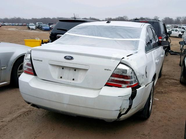 1FAHP24W18G158879 - 2008 FORD TAURUS SEL WHITE photo 9