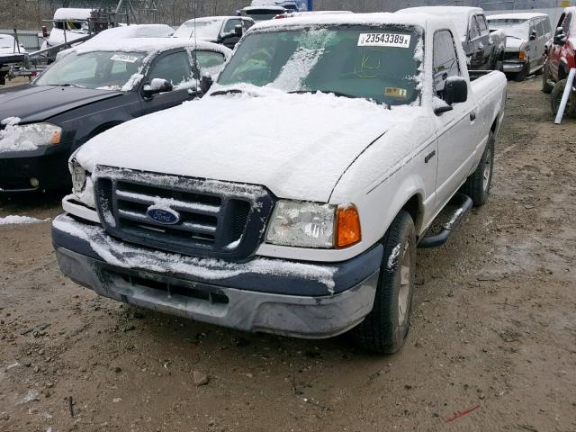 1FTYR10U35PA80197 - 2005 FORD RANGER WHITE photo 2