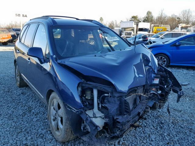 KNAFG526577117849 - 2007 KIA RONDO LX BLUE photo 1