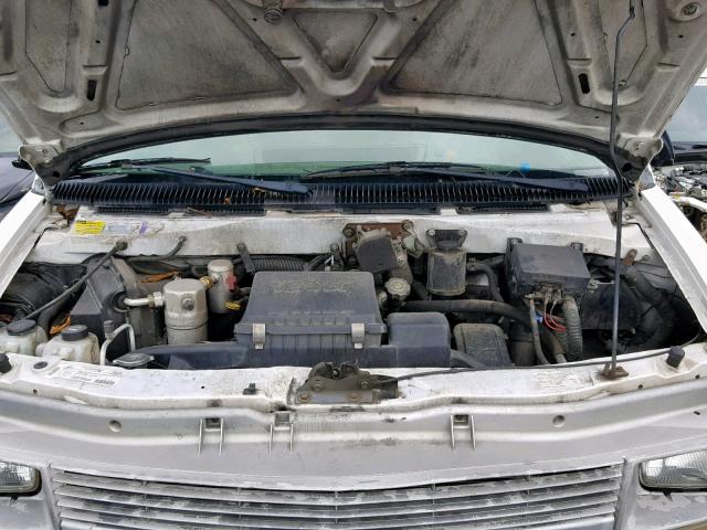 1GCDM19W2WB159246 - 1998 CHEVROLET ASTRO WHITE photo 7