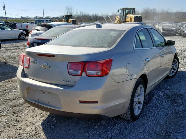 1G11C5SL7FF258319 - 2015 CHEVROLET MALIBU 1LT ოქროსფერი ფოტო 4