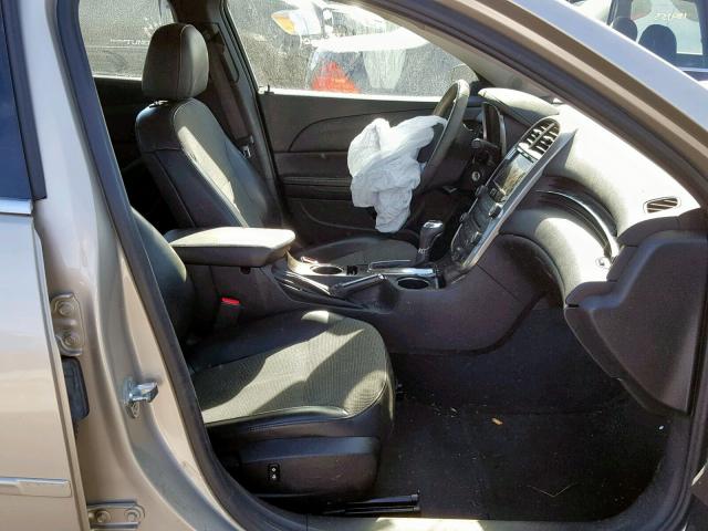 1G11C5SL7FF258319 - 2015 CHEVROLET MALIBU 1LT ოქროსფერი ფოტო 5