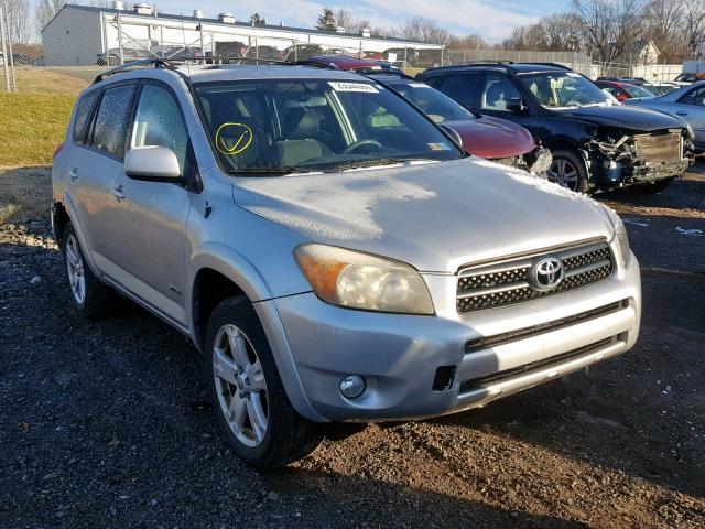 JTMBD32V576046342 - 2007 TOYOTA RAV4 SPORT SILVER photo 1