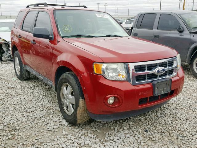 1FMCU0D70BKA07400 - 2011 FORD ESCAPE XLT BURGUNDY photo 1