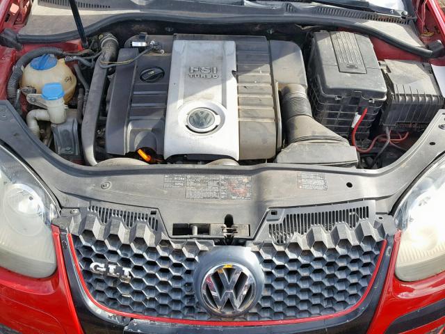 3VWXJ71K96M634947 - 2006 VOLKSWAGEN JETTA GLI RED photo 7