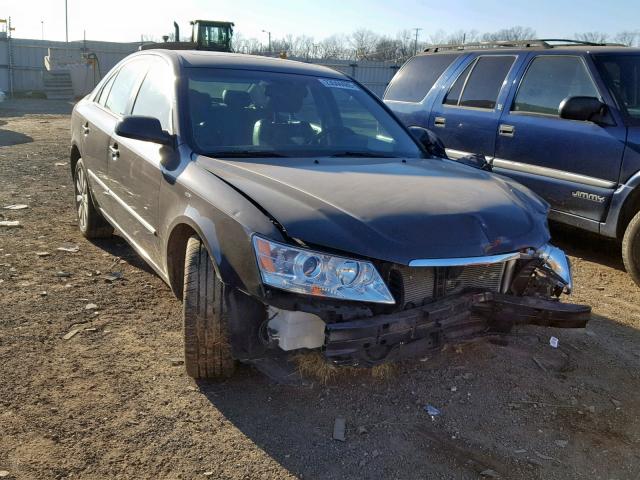 5NPEU46C39H486368 - 2009 HYUNDAI SONATA SE GRAY photo 1