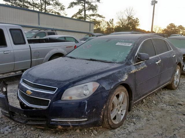 1G1ZC5E09CF269824 - 2012 CHEVROLET MALIBU 1LT BLUE photo 2
