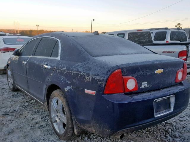 1G1ZC5E09CF269824 - 2012 CHEVROLET MALIBU 1LT BLUE photo 3