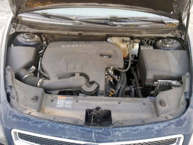 1G1ZC5E09CF269824 - 2012 CHEVROLET MALIBU 1LT BLUE photo 7