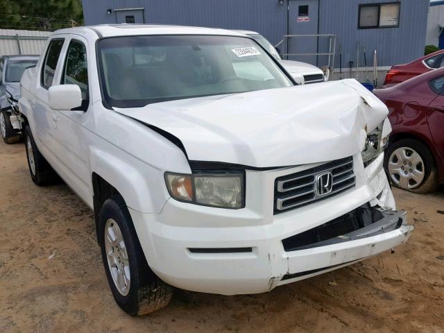 2HJYK16548H537706 - 2008 HONDA RIDGELINE WHITE photo 1