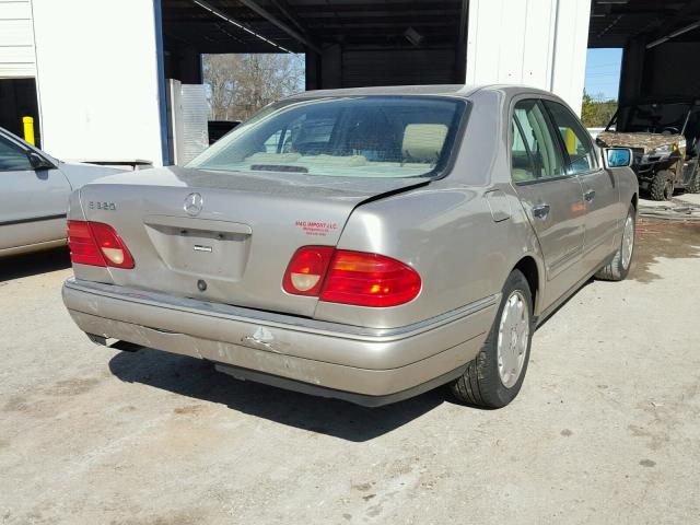 WDBJF65H2XA799268 - 1999 MERCEDES-BENZ E 320 TAN photo 4