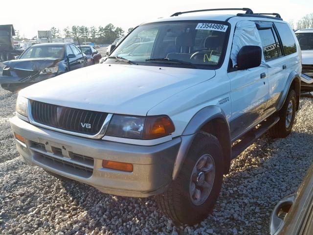 JA4LS31HXXP022306 - 1999 MITSUBISHI MONTERO SP WHITE photo 2