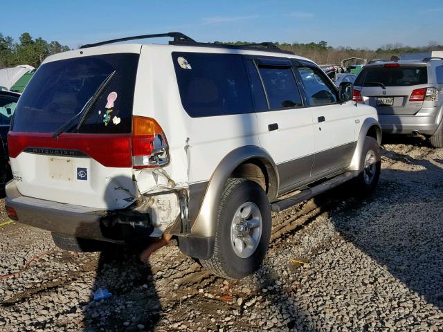 JA4LS31HXXP022306 - 1999 MITSUBISHI MONTERO SP WHITE photo 4