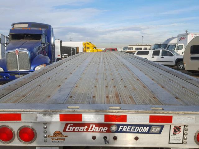 1GRDM962XEH720794 - 2014 GREAT DANE TRAILER FLATBED SILVER photo 6