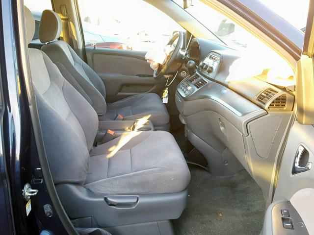 5FNRL38467B045947 - 2007 HONDA ODYSSEY EX 蓝色 照片 5