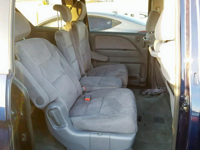 5FNRL38467B045947 - 2007 HONDA ODYSSEY EX 蓝色 照片 6