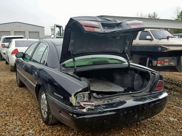 1G4CW54K424150513 - 2002 BUICK PARK AVENU BLACK photo 3