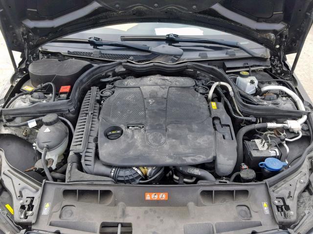 WDDGJ8JB6DG063875 - 2013 MERCEDES-BENZ C 350 4MAT BLACK photo 7